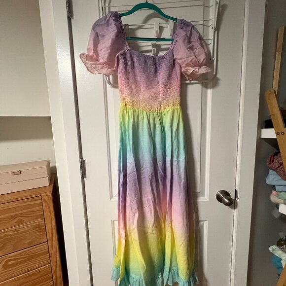 Olivia Rubin  Isolde Pastel Ombré Dress - Picture 3 of 6